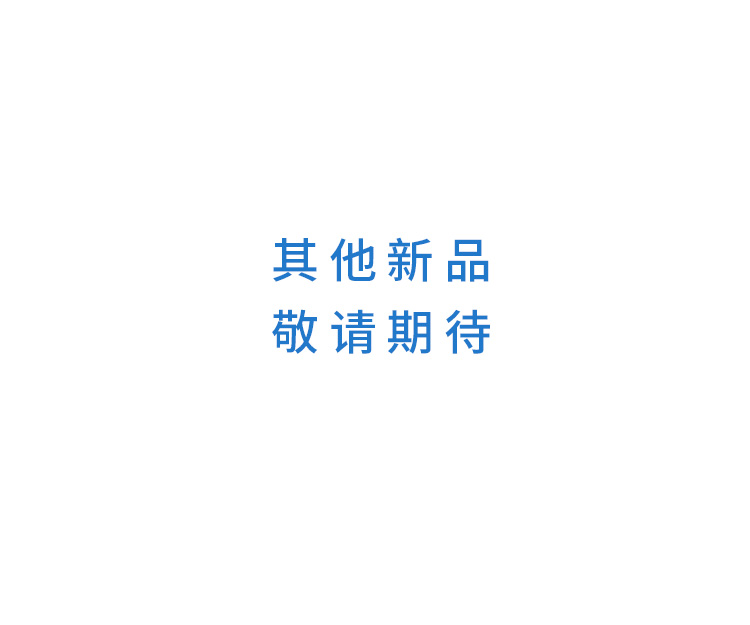 其他新品  敬请期待